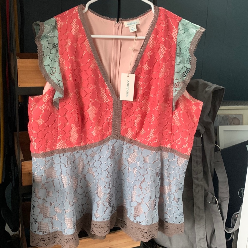 NWR lacy spring top by Sundance